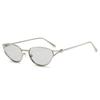 Cat Eye Small Frame Metal Uv400 Protection Fashion Sunglasses Unisex