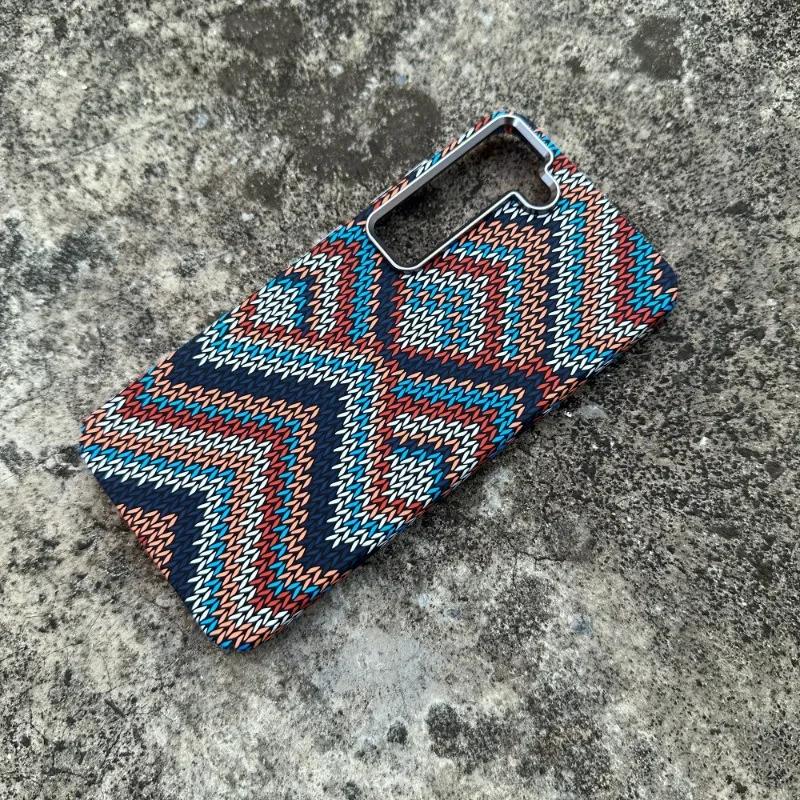 

Роскошный чехол Magsafe из углеродного волокна для беспроводной зарядки Samsung Galaxy S25 Ultra S24 S23 S24 Plus, защитный чехол из сплава для объектива For Samsung S23Ultra