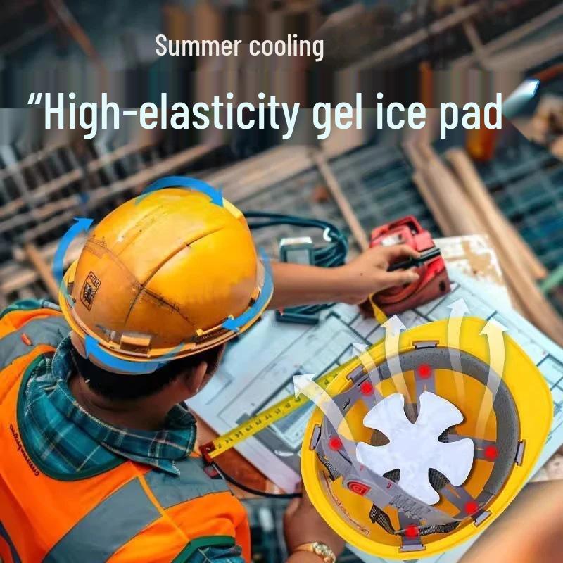 Summer Cooling Gel Ice Cap: Heatstroke Prevention & Sweat-Absorbent Headgear