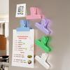 Magnetic Bag Sealing Clips with Strong Grip Reusable Food Clips for Kitchen Office Colorful Fridge Organizer File Holder for Chips Snacks Documents