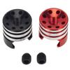 4Pcs/Set Battery Heatsink Bullet Plugs & Grips Kit 5.0mm For 1/10 Off-Road Truck RC Car Accessories Upgrade Part New