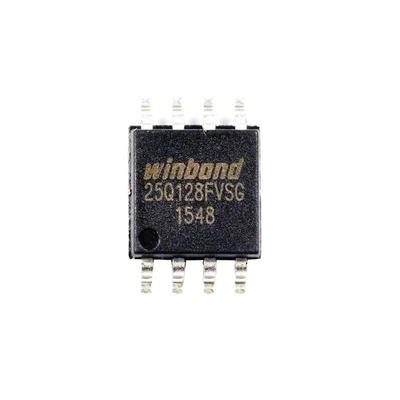 2PCS W25Q128FVSSIG W25Q128FVSIG W25Q128FVSG W25Q128 SOP-8 25Q128FVSG 25Q128 WINBOND SOP8 28M-bit SERIAL FLASH MEMORY