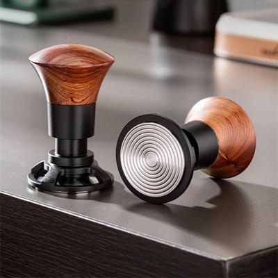 51/53/58MM Coffee Tamper Espresso Tamper Stainless Steel Constant Pressure Elasticity Coffee Hammer Barista Tools
