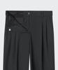 MUSINSA STANDARD WOMAN Women'S Lightweight High-Waisted Wide Hidden Banding Slacks [Gray]