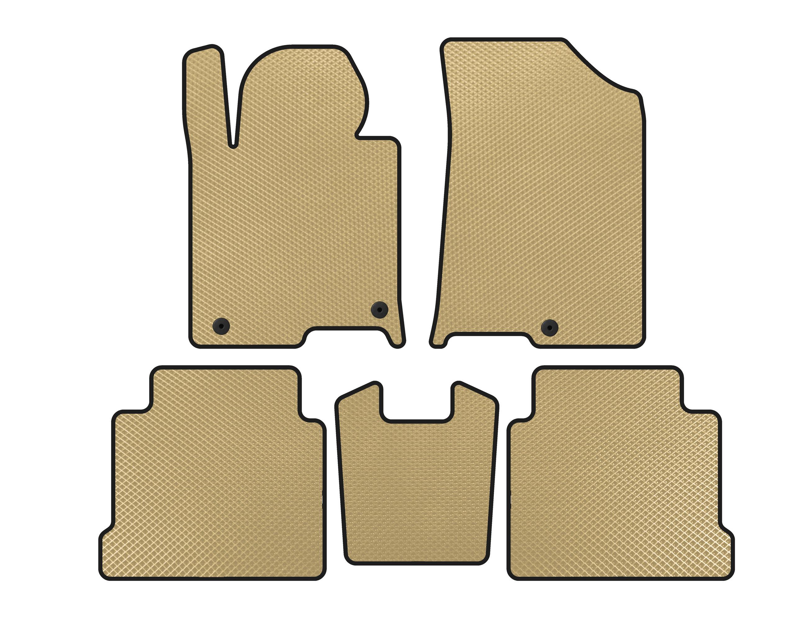

EVA mats (SD, Beige) for Hyundai Sonata LF 2014-2019