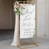Iron Display Stand Heavy Duty Metal Frame Event Synonym Organizer for Custom