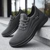Men's Shoes Sports Shoes Summer Breathable Casual and Comfortable Single Shoes Korean Style Fashionable Soft Sole and No Tired Feet Running Shoes