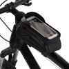 Bike Phone Front Frame Bag Waterproof Reflective   Phone Mount Top Tube Bag Pouch