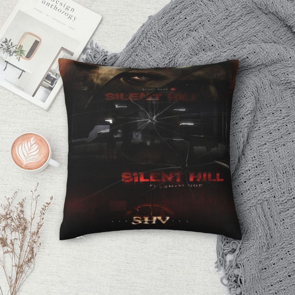 New Style Home Silent Hill F Horror Game 2025Decorations Pillowcase Merch Pillow Covers Zipper Multi-Size