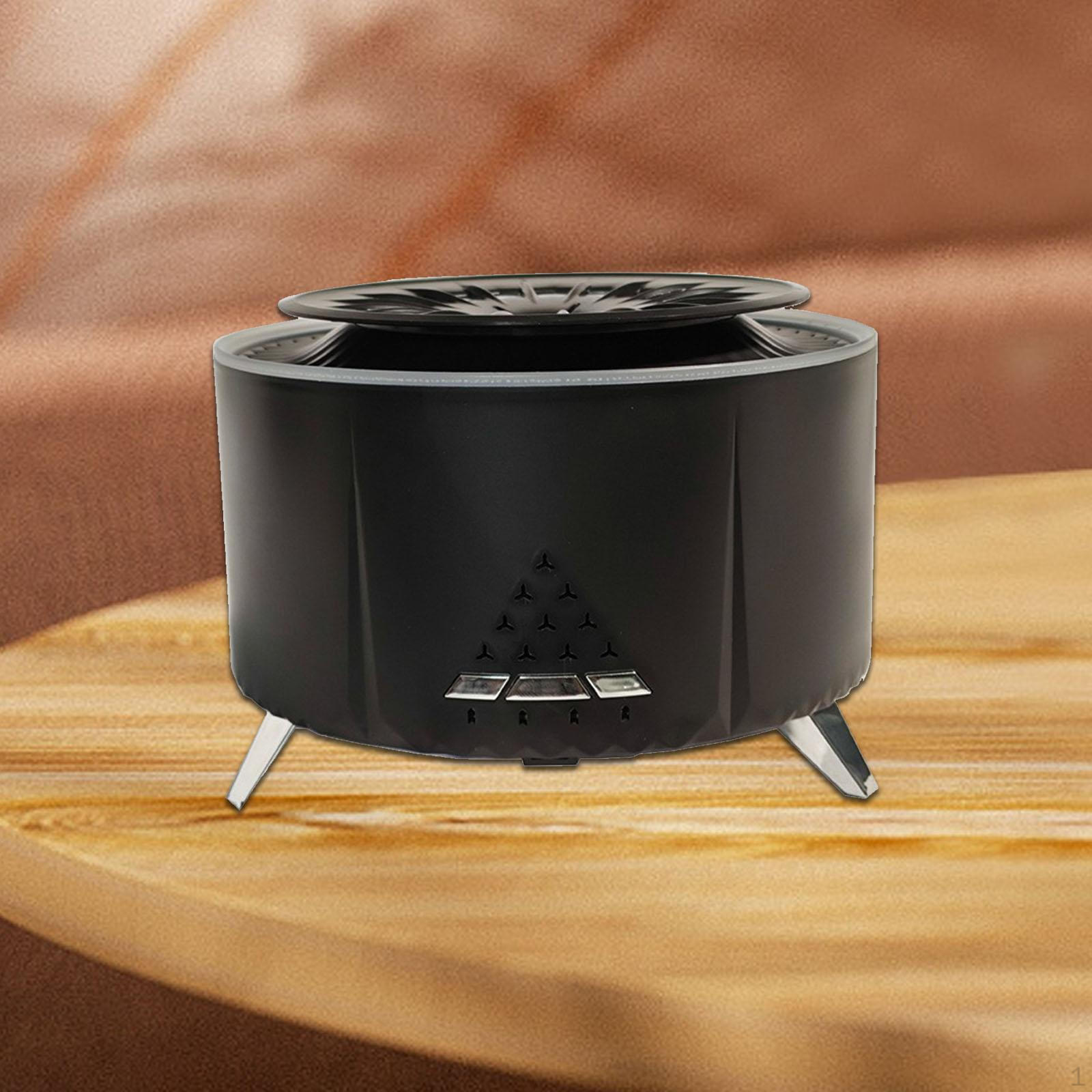 

Эфирное масло диффузор пламя увлажнитель воздуха домашний аромат тихий подарок аромат для Black