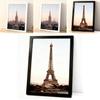 Modern Minimalist Photo Frame With Handmade Wood Finish For Living Room Wall Decor