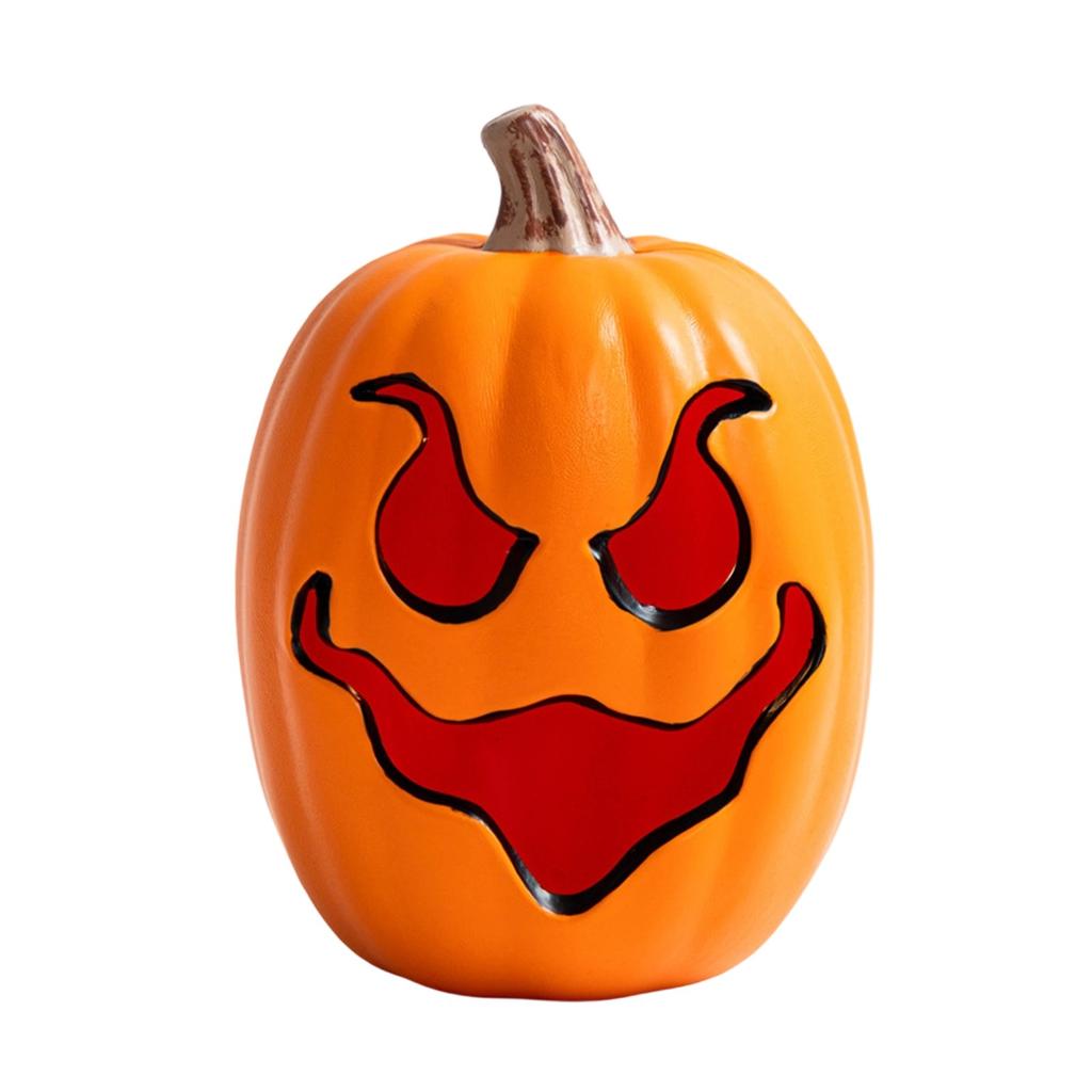 Pumpkin Halloween Glowing Hollow Large Pumpkin Shopping Mall Display Window Decoration Scene Layout