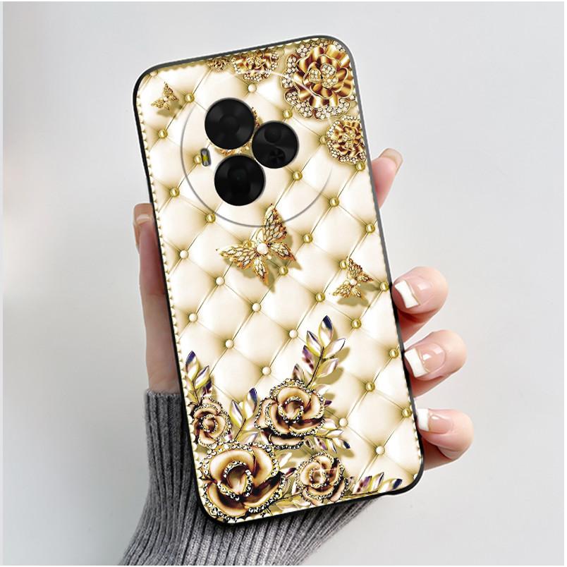Casing For TCL NxtPaper 60 Ultra 5G Phone Case Aesthetic Luxury Cute Cool Boys Girls Soft Silicone Back Cover Black TPU Shell