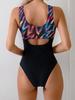 Women's Quick-Drying European American Racing Swimsuit: Sporty, Conservative, One-Piece Competition Swimwear
