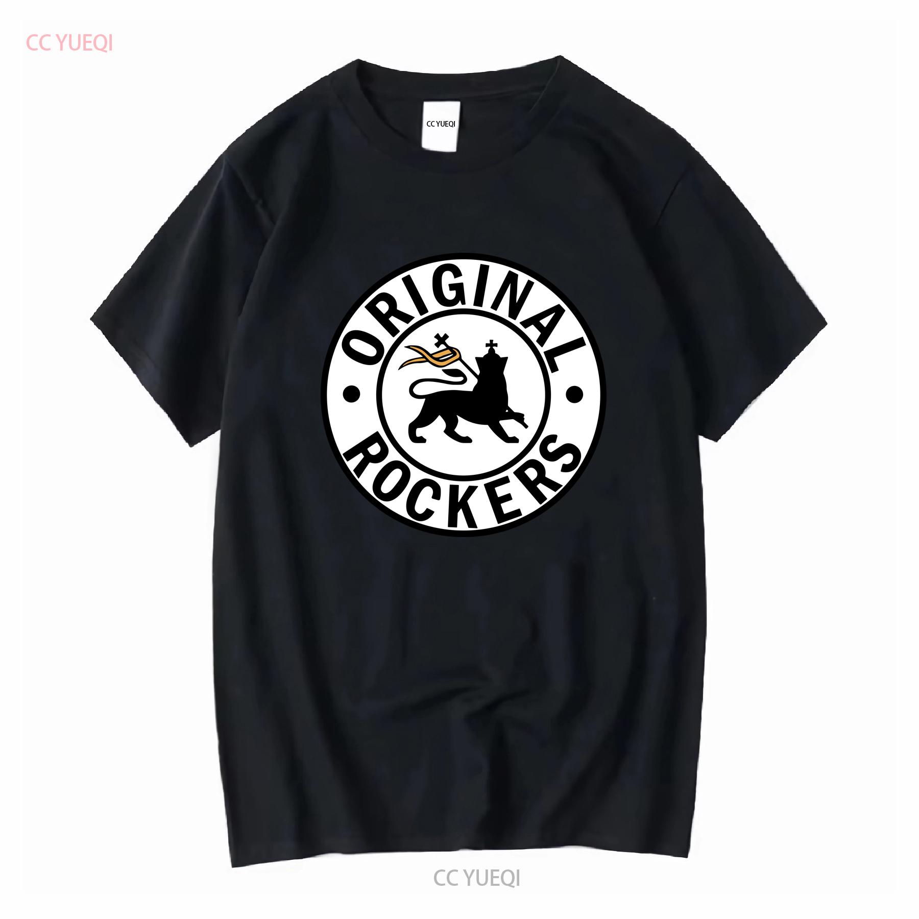

Original Rockers Old School Reggae T Shirt Grey long or short sleeves vintage Washed Versatile Top For Everyday Wear 4XL
