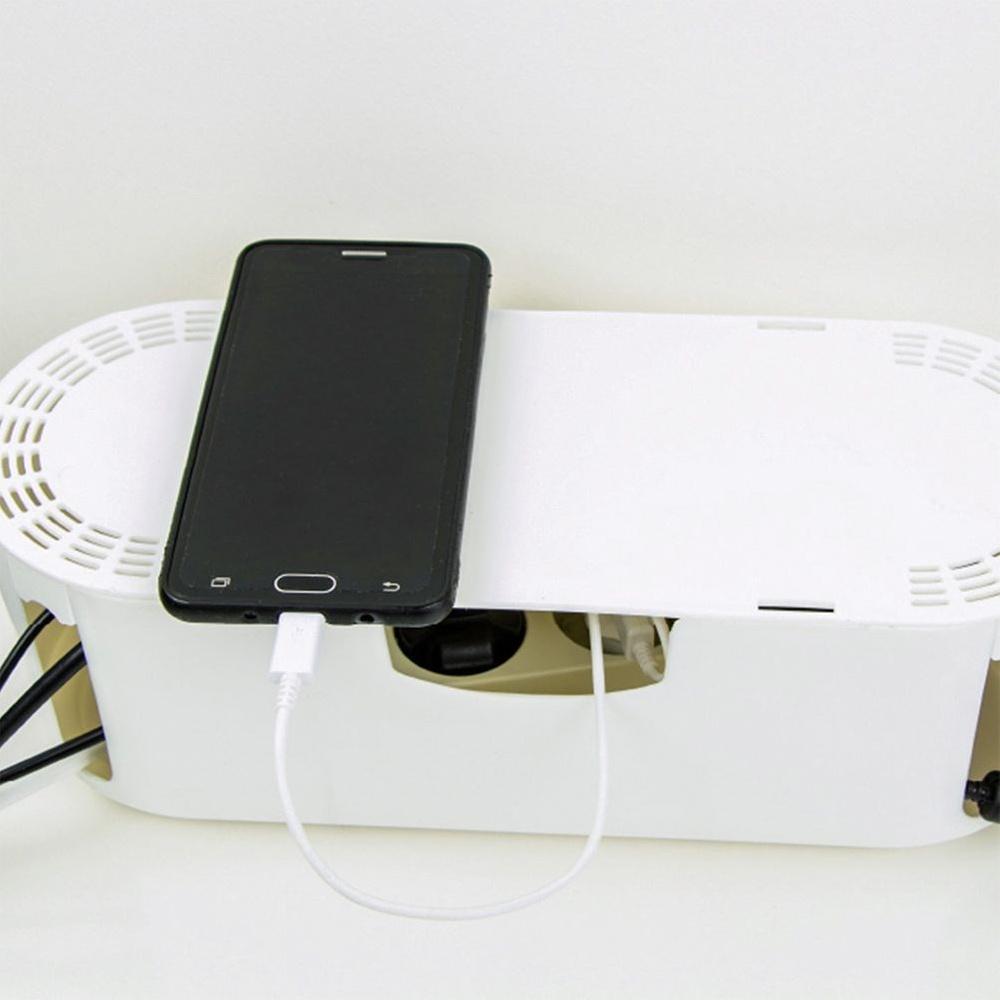 White cable container