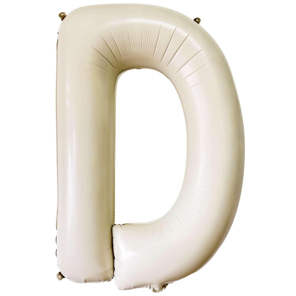 Baloane Gigante Albe Crem de 40 Inch Literele A-Z, Consumabile Petrecere de Ziua de Naștere Decorațiuni Eveniment Aniversar Alfabet