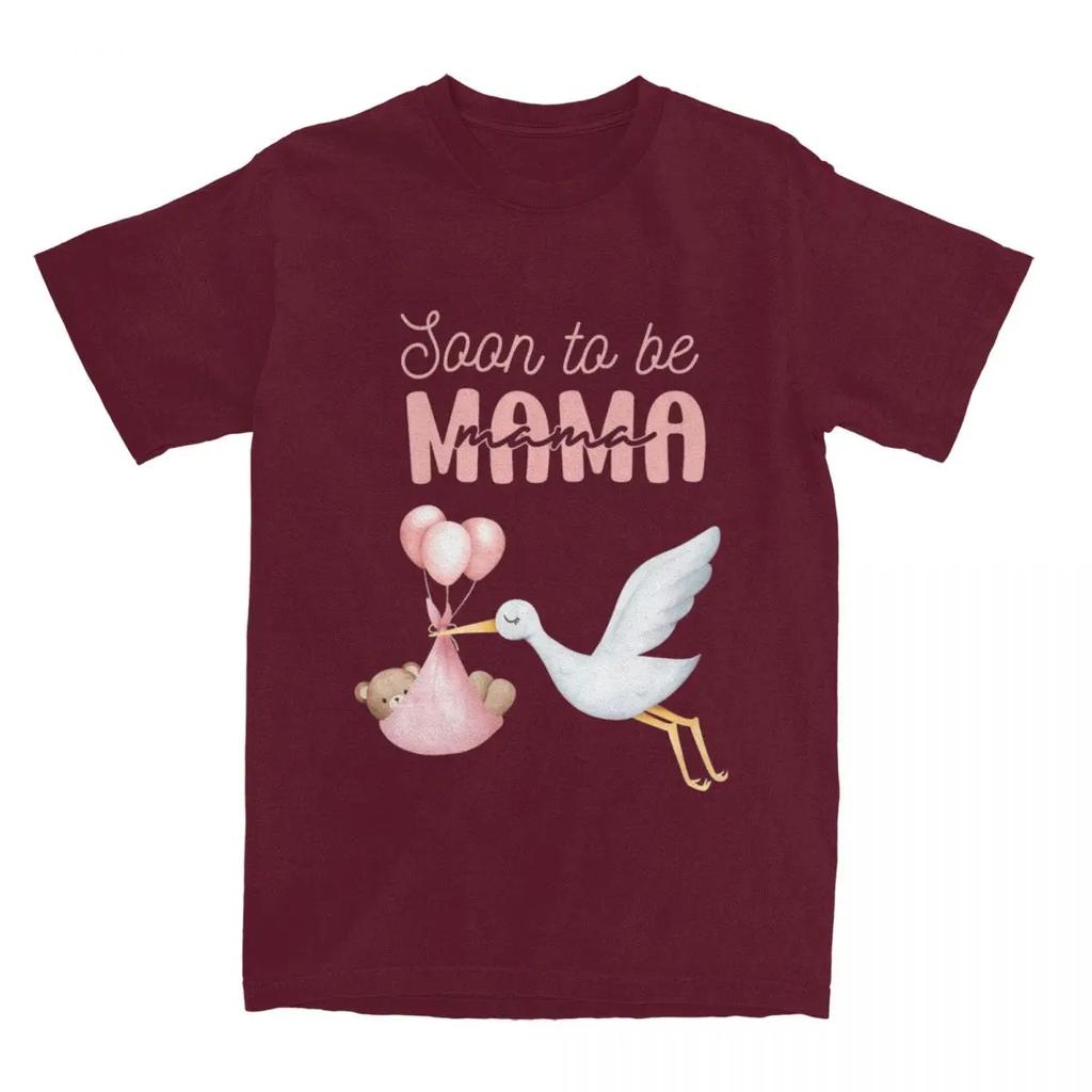 New Mummy Soon To Be Mama Shirt Merch for Men Women  Fashion for Male Pregnancy Mom Gift Tees Short Sleeve Tops Printed