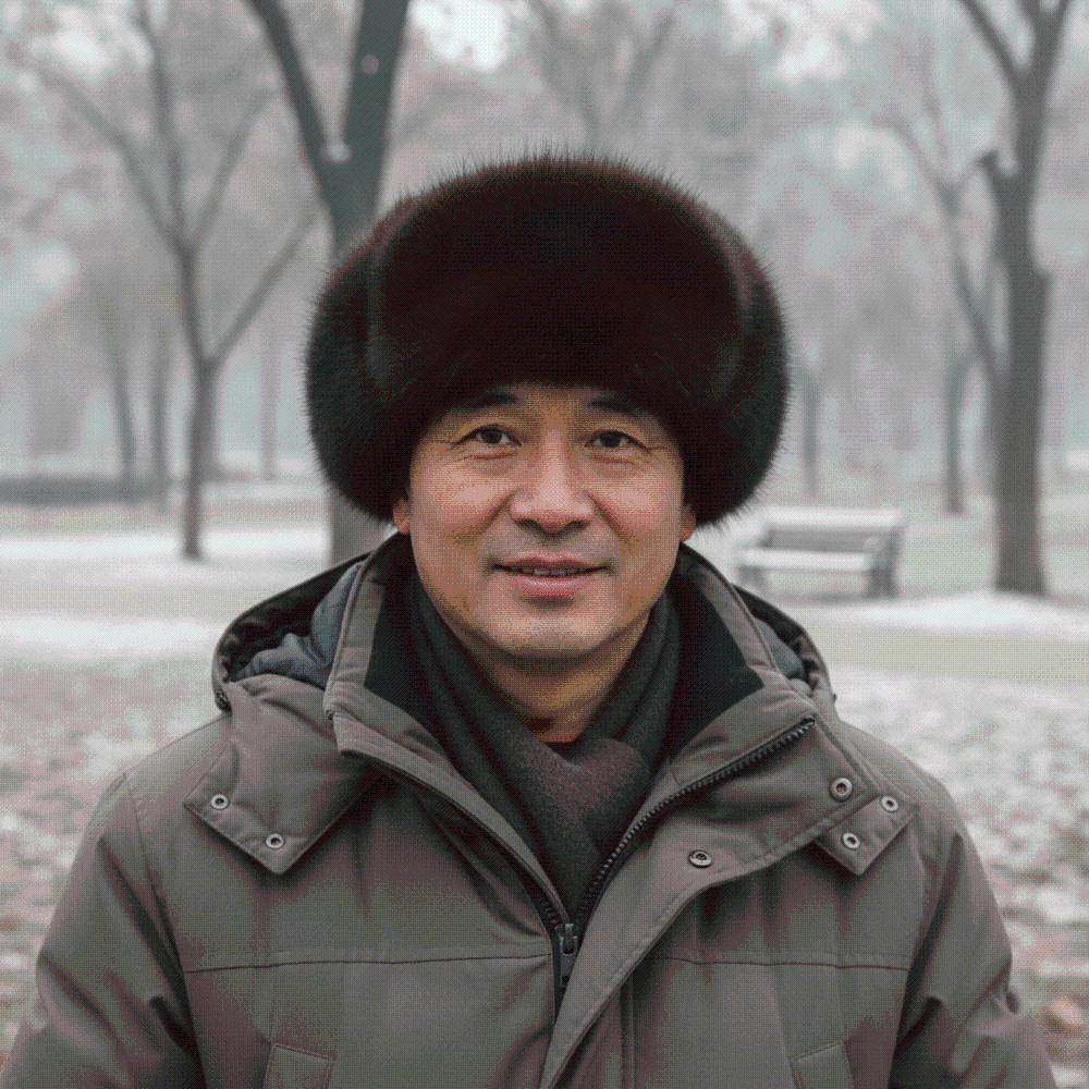 Faux Mink Trapper Hat Men Windproof Protection Winter Snow Hat Earflap Fleece Cap Daily Commute
