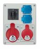 Distribution Board R-Box 240 1X32A/5P 1X16A/5P 2X250V, Off. 0/1 Ip44 B.1094W