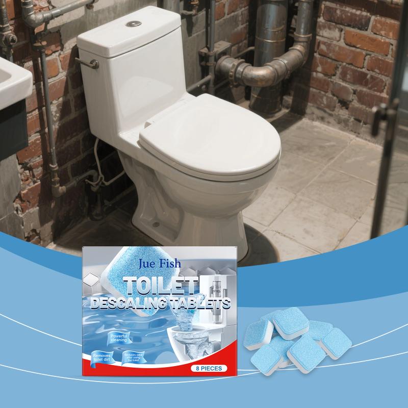 Toilet Cleaning Tablets Intense Descaling Power Removes Stains Odor for Household Bathroom Hygiene