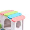Yousheng Hamster House Breathable Double Layers Living Hut Small Pets Hamster Hideout Hut Pet Toy