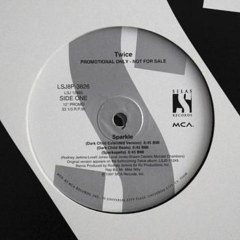 

12inch Record TWICE Sparkle LSJ8P3826 MCA Records 1997 US Rap HipHopRB Used