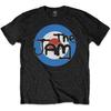 The Jam - Logo Spray Target - T-shirt noir