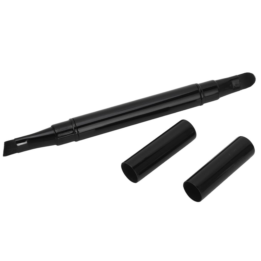 Portable Retractable Makeup Brush Double Ended Makeup Brush for Eyebrow and Concealer