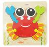 3D Wooden Puzzle Blocks for Toddlers: Educational Snap Fit Toys for Ages 3-6, Boys and Girls