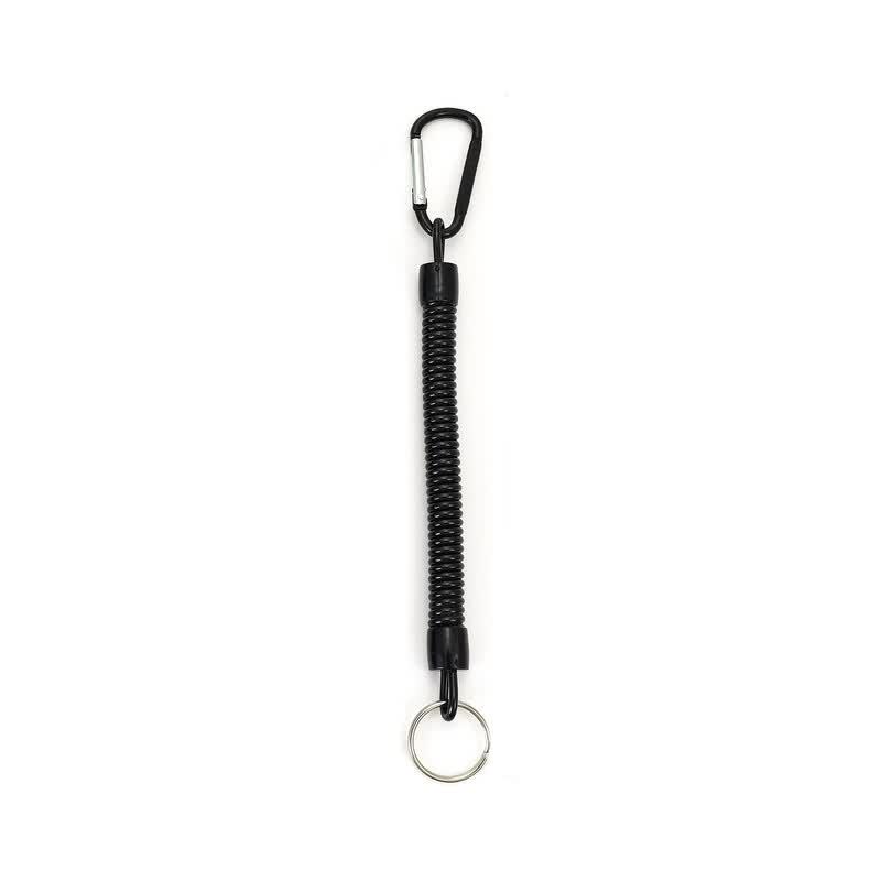 Tolex Medium Retractable Fishing Lanyard with Carabiner