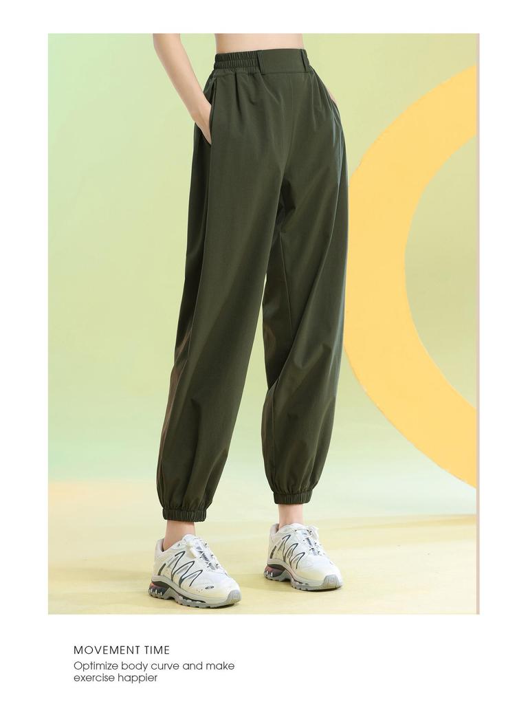 2025 Women's Fleece-Lined High-Waist Winter Sweatpants, Straight-Leg, Cuffed Casual Style