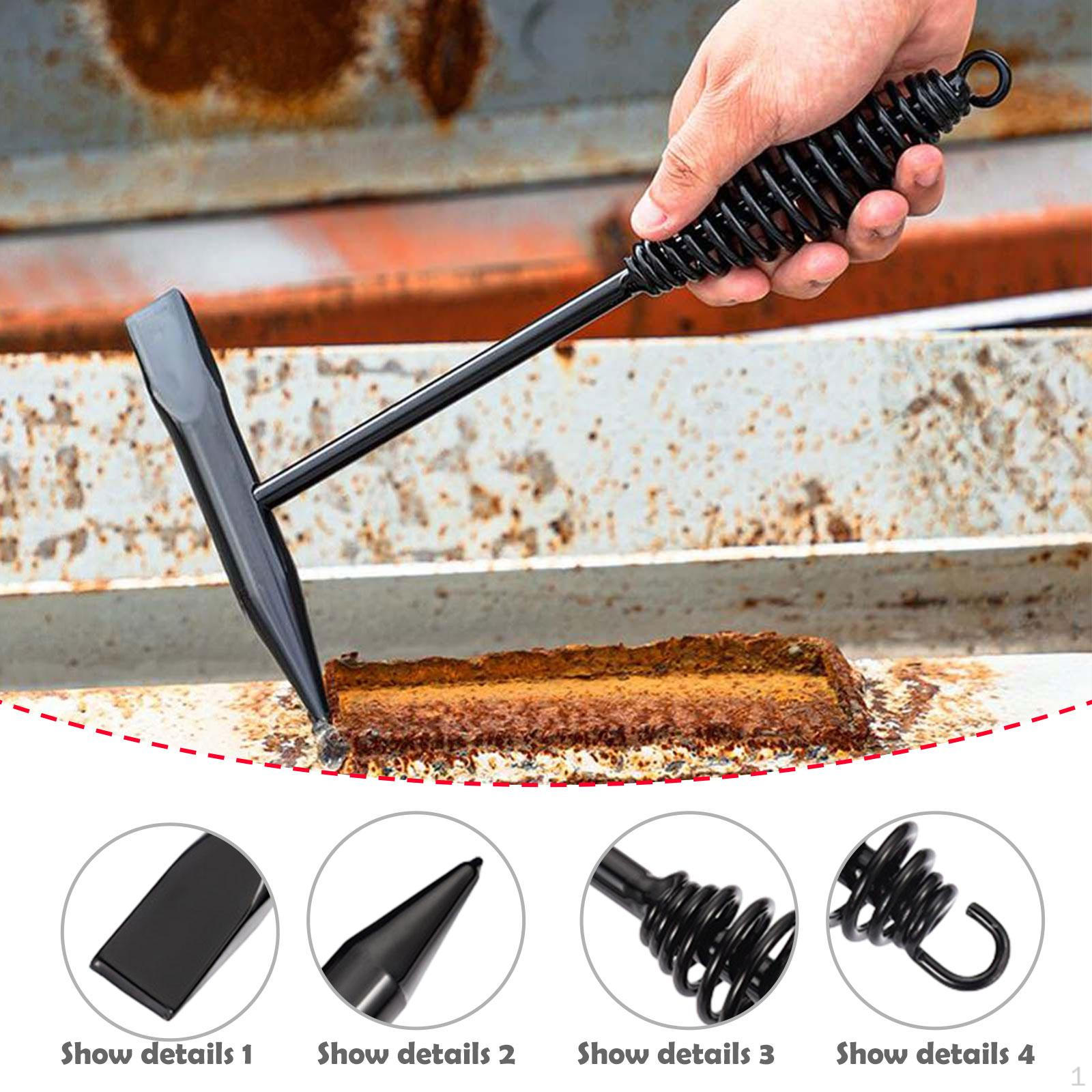 

Сварочный молоток для удаления шлака ARC с амортизирующей рукояткой с витой пружиной