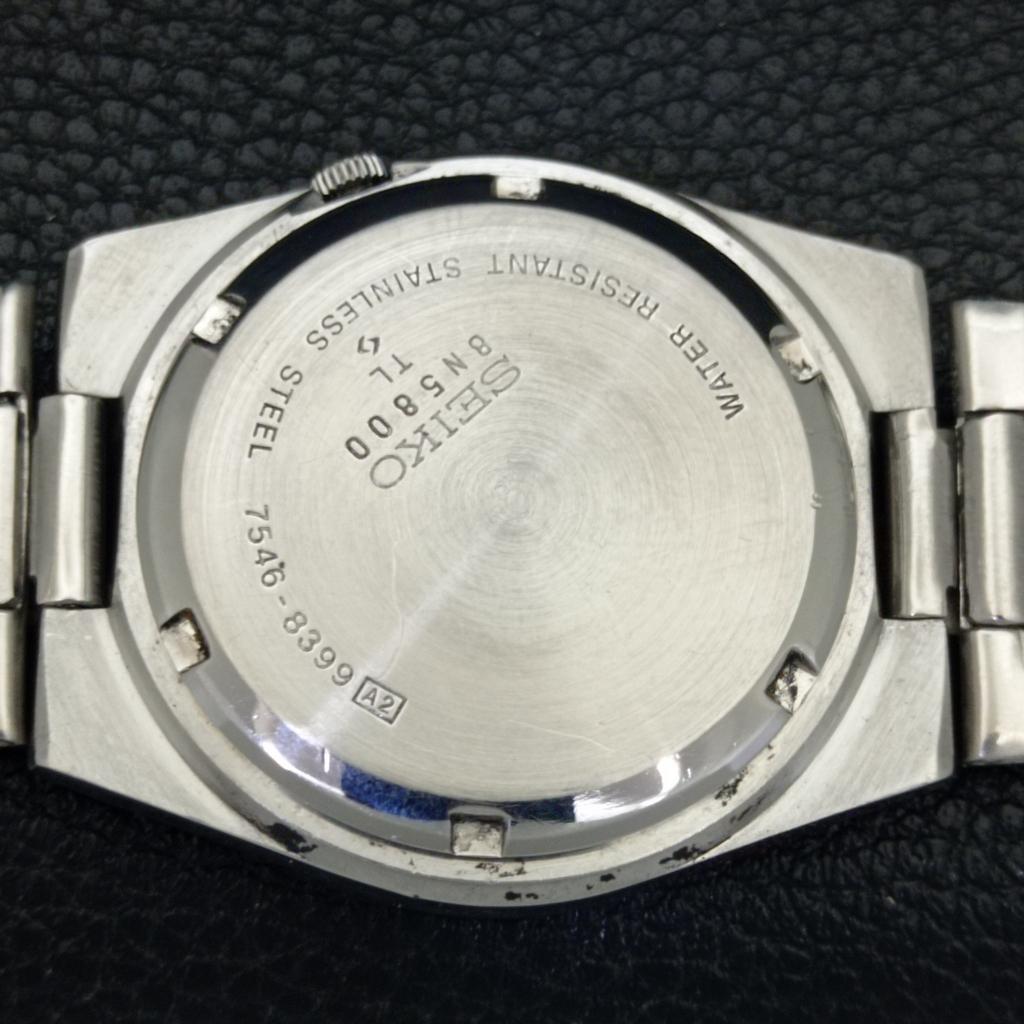 GENUINE VINTAGE SEIKO 5 JAPAN AUTOMATIC 7009A MENS ORIGINAL DIAL WATCH a702123-5 R208-a702123