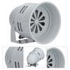 Plastic Motor Alarm High Sound Adjustable Base Install Easily High Strength Vintage Siren Horn for Schools AC 200‑240V