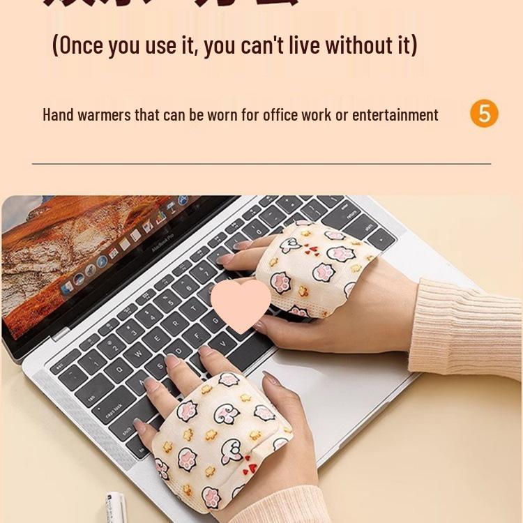 Przenośny Samonagrzewający Się Ogrzewacz do Rąk Jajko dla Uczniów Szkolnych - Mini Zimowy Termofor