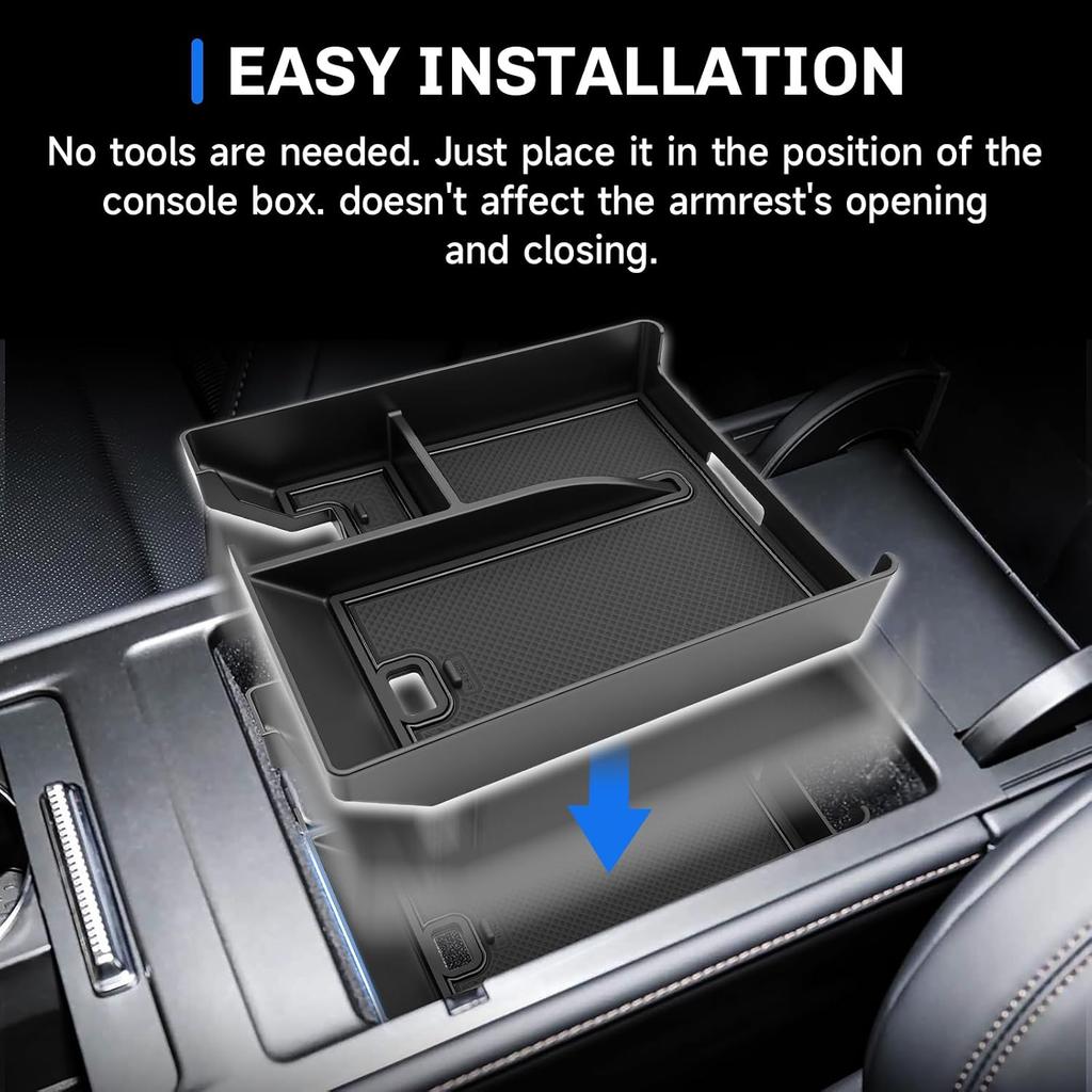 SXCY 2PCS Tray for 2024-2026 Lincoln Nautilus Center Console Organizer