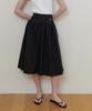THE PENNY May Shirring Skirt - Black