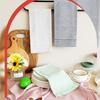 1Pc 45x65cm Nordic Simple Style Cotton Striped Table Napkin Kitchen Tea Towel Scouring Pad Dishwashing Cloth