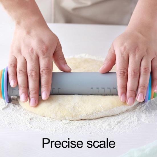 

Длительный срок службы Кондитерский ролик Термостойкий практичный двуглавый профессиональный мукомольный ролик