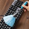 Mini Desktop Crevice Cleaning Brush with Soft Bristles for Keyboard Dusting