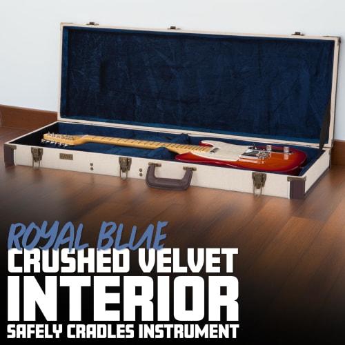 GATOR Journeyman Series GW-JM ELEC Hard Case for Electric Guitars (Compatible with Stratocasters and Telecasters)