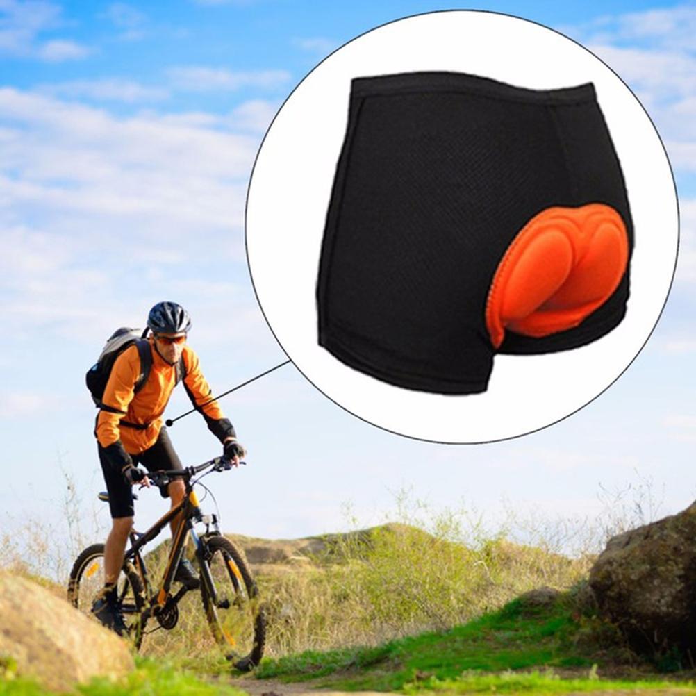 Men Underwear Sponge Padded Bike Sport Outdoor Padded Sports Cycling Short Pants