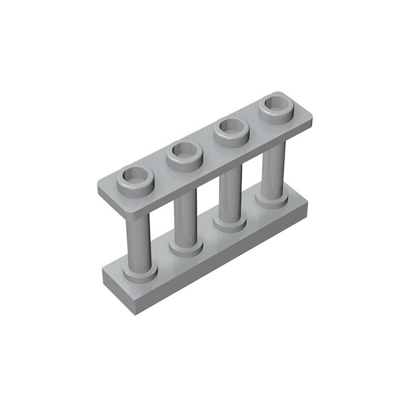 Compatible Building Block 15332 30055 Small Particle Building Block Accessories Building Parts 1X4X2 Small Railings Guardrail Fence