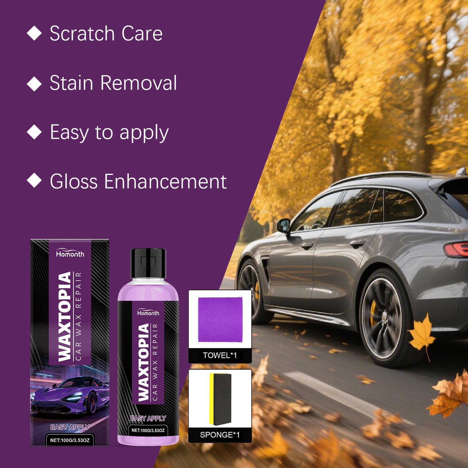 Car Scratch Remover Paint Care Auto Remover Scratches Repair Polishing Restore the Original Paint's Bright Color Paint Care Kit