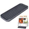 Silicone Drain Tea Coaster Heat Resistant Cup Drying Non-Slip Mat Bathroom Sink Tray Multifunctional Drain Soap Drain Rack
