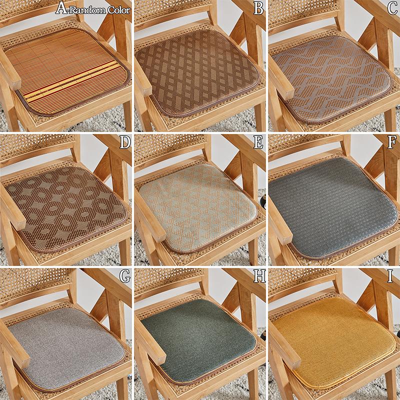 1PC Breathable Summer Cool Pad Seat Protector Bamboo Seat Chair Cover Office Home Decor