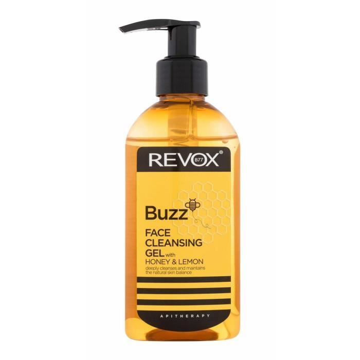 Gel De Nettoyage Du Visage Revox 180ml Buzz - Tous Types De Peau - Fatigué - Cruelty Free
