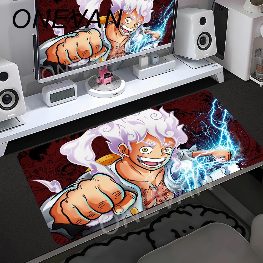 50x100cm XXL One Piece Luffy Podložka pod myš Herní podložka pod myš Gumová podložka na stůl Protiskluzová PC Laptop Herní Stolní Doplňky Velké Podložky na stůl