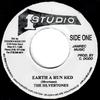 7inch Record SILVERTONES  Earth A Run Red NONE Studio One Jamaica Reggae Ska  Dub Used